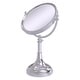 preview thumbnail 3 of 15, Allied Brass Height Adjustable 8 Inch Vanity Top Make-Up Mirror 3X Magnification