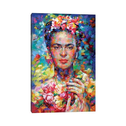 iCanvas "Frida" by Leon Devenice Canvas Print
