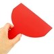 preview thumbnail 4 of 2, Plastic Baking Tool Pizza Cream Cake Dough Pastry Butter Scraper Cutter Red