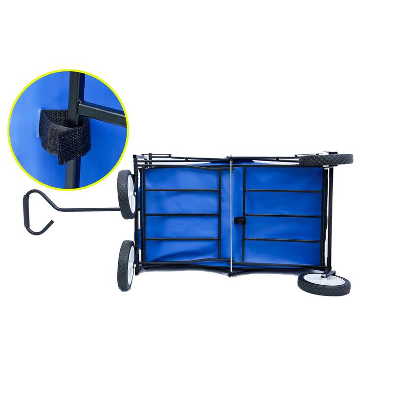 Folding Wagon Garden Shopping Beach Cart