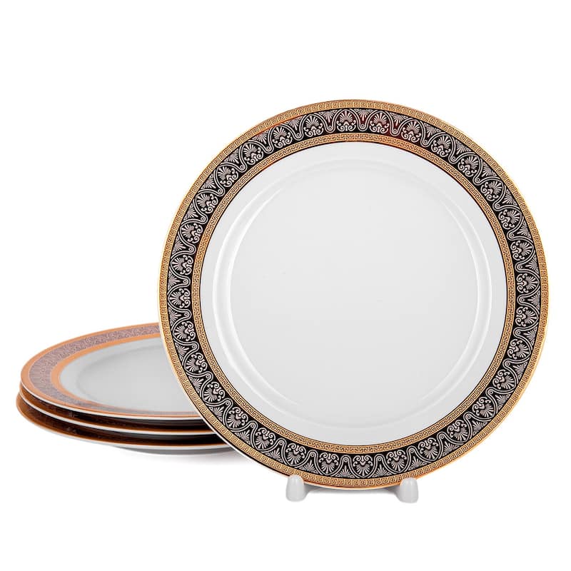 Royalty Porcelain Dessert Plate Set of 4