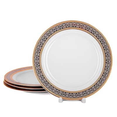 Royalty Porcelain Dessert Plate Set of 4