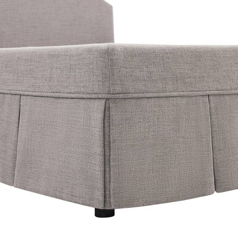 Canton Upholstered Queen Size Storage Bed