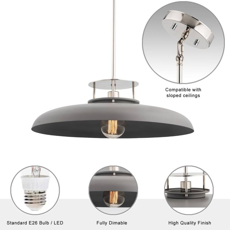 Brio Lighting Beacon 1 Light Pendant