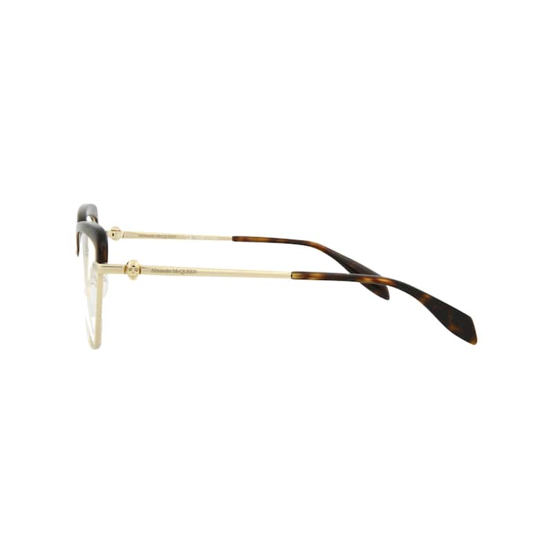Alexander McQueen Cat Eye-Frame Metal Optical Frames