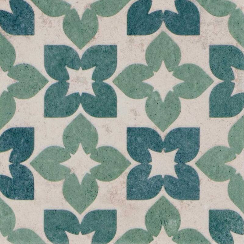 The Tile Life Phlox 8x8 Green Porcelain Floor & Wall Tile - Green - 8 x 8 Sample