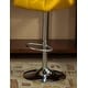 preview thumbnail 8 of 11, Contemporary Tufted Adjustable Height Hidraulic Bar Stools, Set of 2