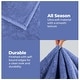 preview thumbnail 10 of 69, Superior Classic Solid Fleece Blanket Plush Medium Weight