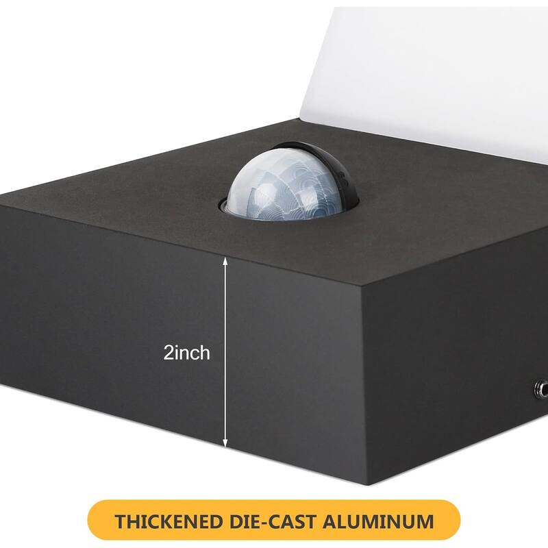 Wall Light Outdoor LED Wall Mount Lamp Wall Sconce with Motion Sensor Lantern Fixture