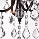 preview thumbnail 4 of 3, Chione Crystal 4-light Drum Chandelier