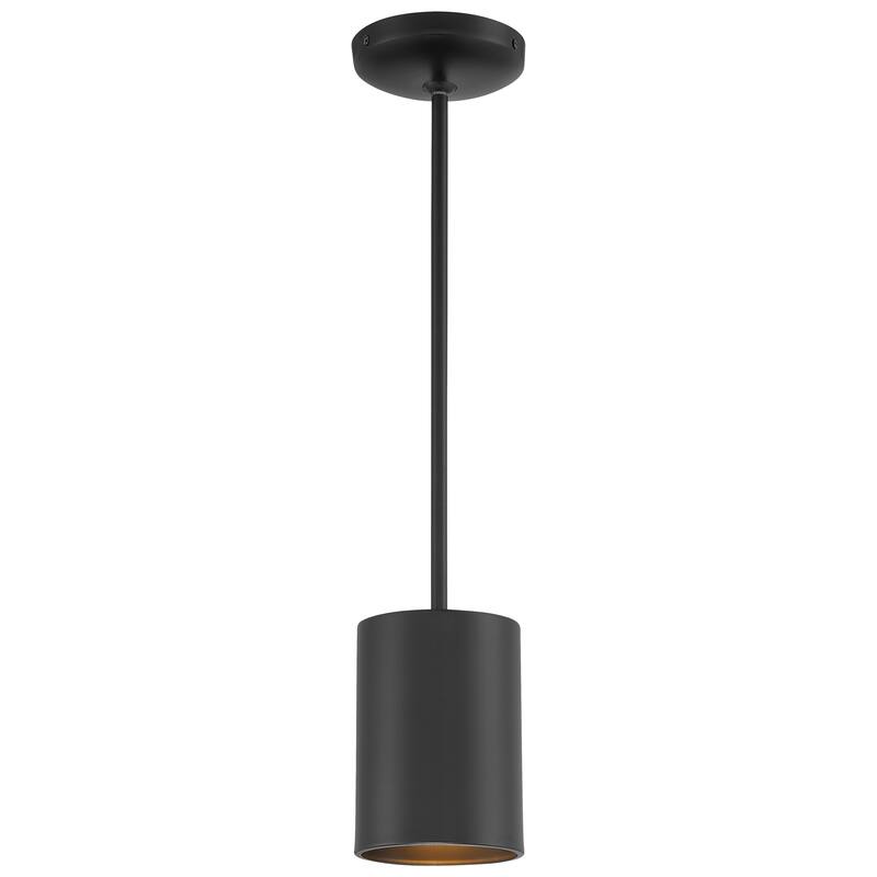 Access Lighting Pilson LED Rod Pendant - Small 7in - Matte Black