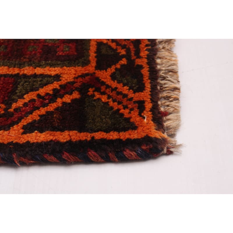 ECARPETGALLERY Hand-knotted Melis Vintage Red Wool Rug - 5'0 x 9'11