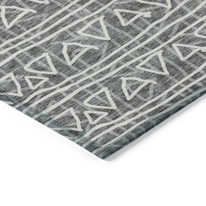 Machine Washable Indoor/ Outdoor Chantille Morrocan Boho Rug