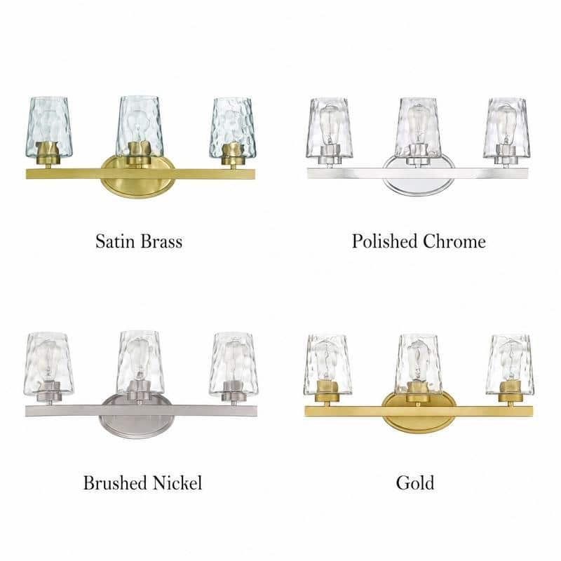 Acroma Modern Bathroom Vanity Light Art Glass Wall Sconce
