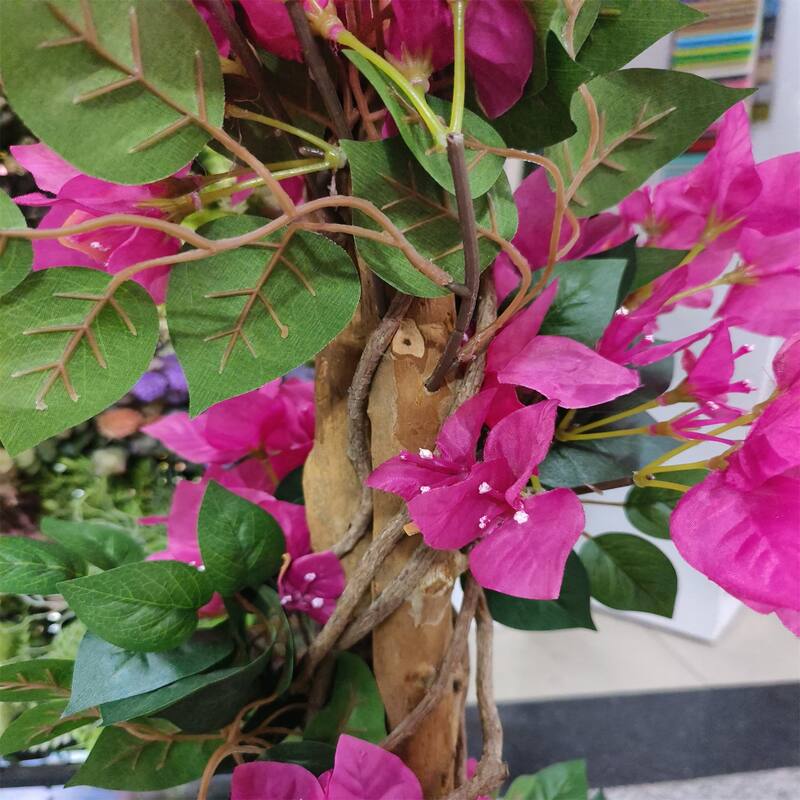 Bougainvillea Artificial Tree With Flowers And Leaves