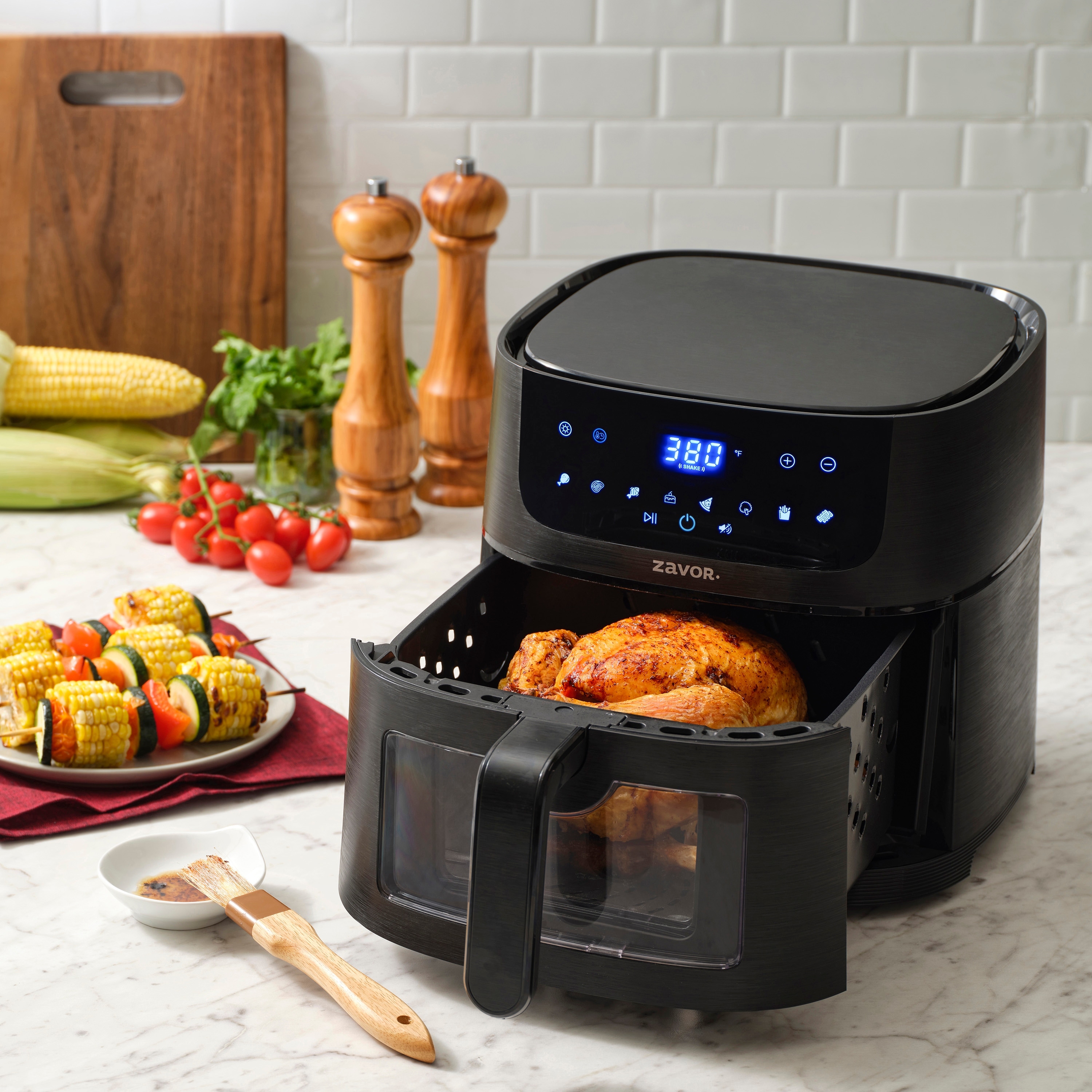 WHALL Air Fryer, 6.3Qt Air Fryer Oven with LED Digital Touchscreen
