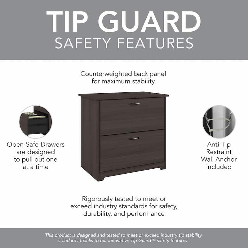Cabot 2 Drawer Lateral File Cabinet by Bush Furniture
