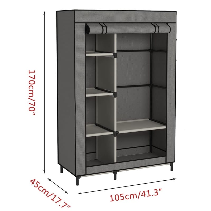 Portable Closet Wardrobe Clothes Storage