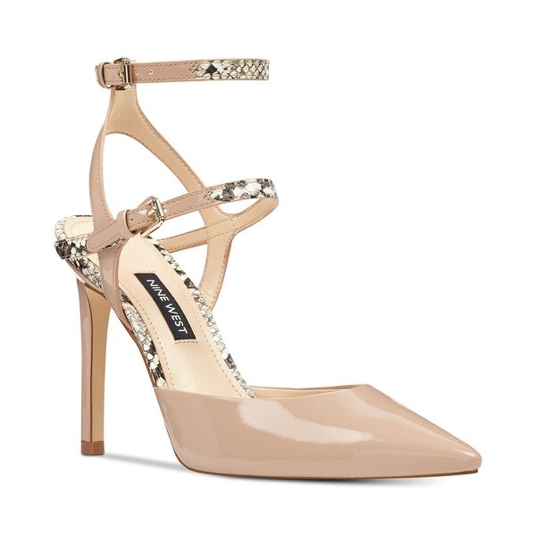 nine west beige pumps