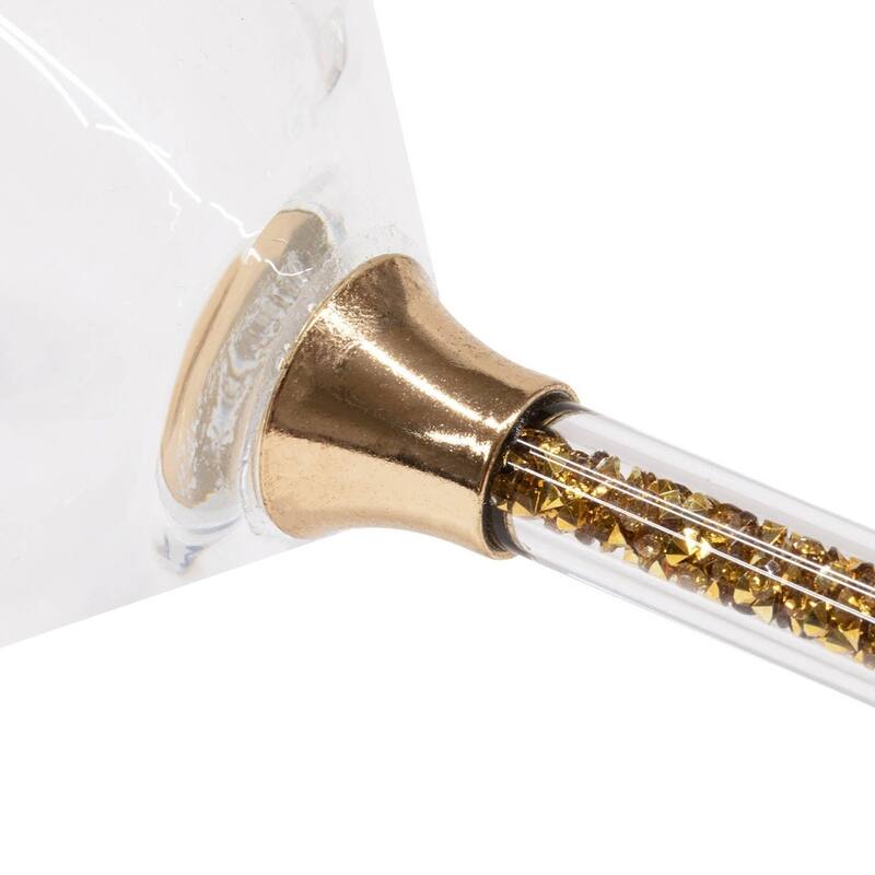 Sparkles Home Vetrina Stem Martini Glass