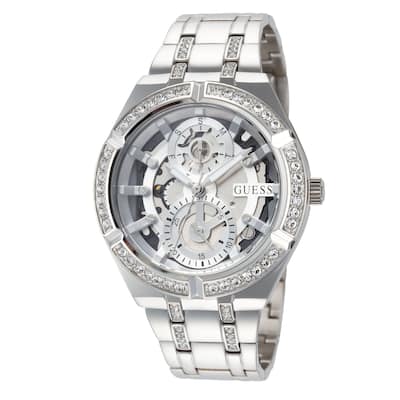 Guess Women's Allara 36mm Quartz Watch GW0604L1 - Silver-Tone - One Size