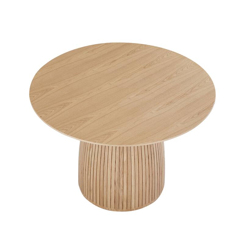 47.24 inch MDF Dining Table Kitchen Table Small Space Dining Table for Living Room, Kitchen, Home, Apartment Black