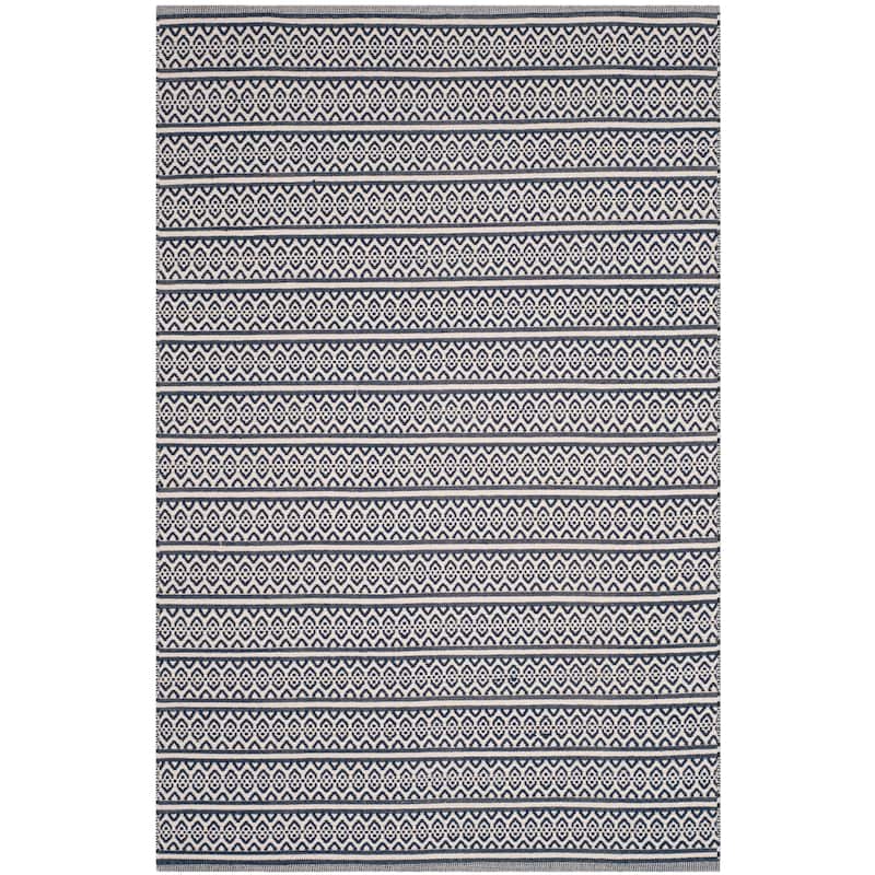 SAFAVIEH Handmade Flatweave Montauk Clayton Casual Cotton Rug