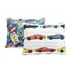 preview thumbnail 12 of 18, Lush Decor Race Cars Print 3-Piece Quilt Set