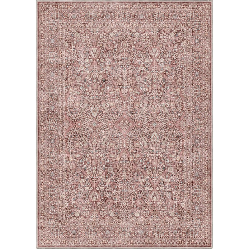 Well Woven Asha Isolde Vintage Oriental Flat-Weave Area Rug