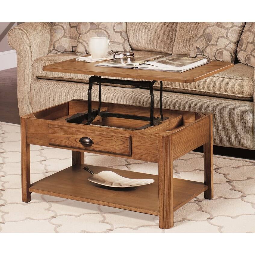 Wood Lift Top Coffee Table