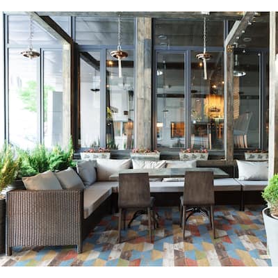 Merola Tile Karacter Hex Vintage 9-7/8" x 11-1/4" Porcelain Floor and Wall Tile