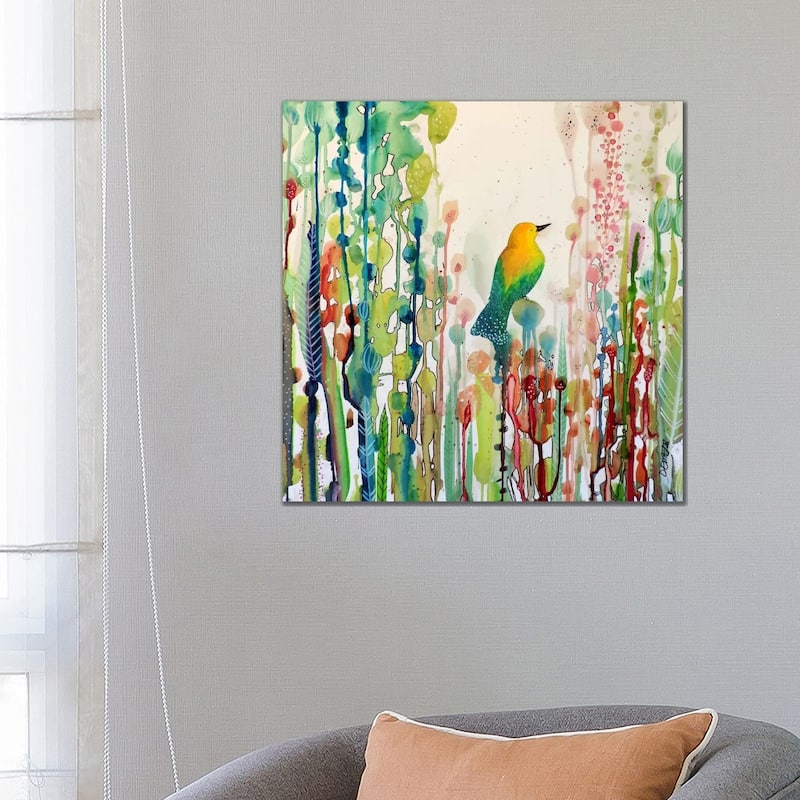 iCanvas "Voir le Monde Autrement" by Sylvie Demers Canvas Print - 26x26x1.5