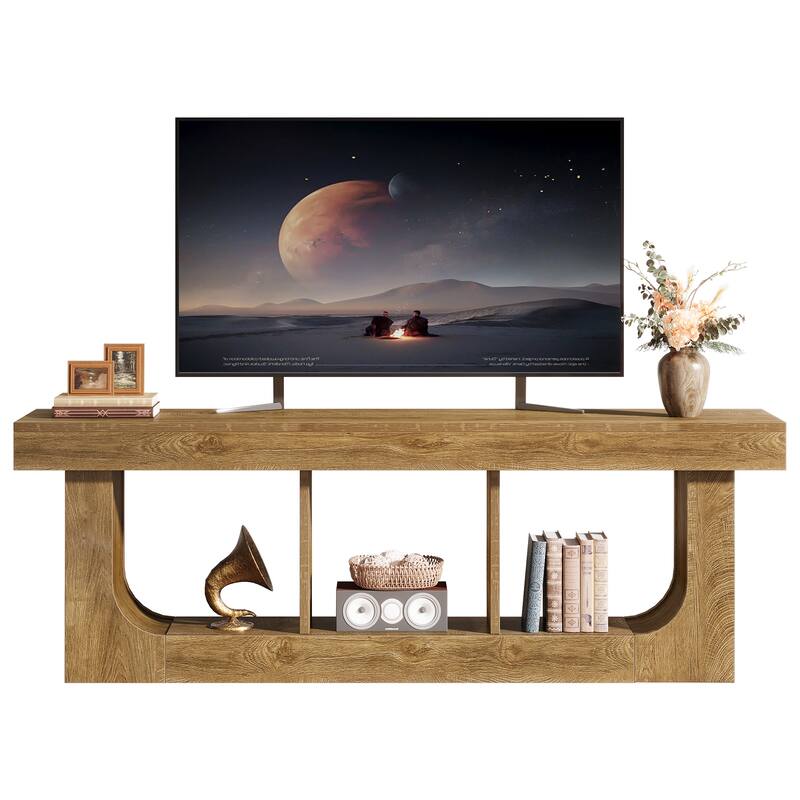 Modern TV Stand for 70-Inch TVs, 63-Inch Entertainment Center