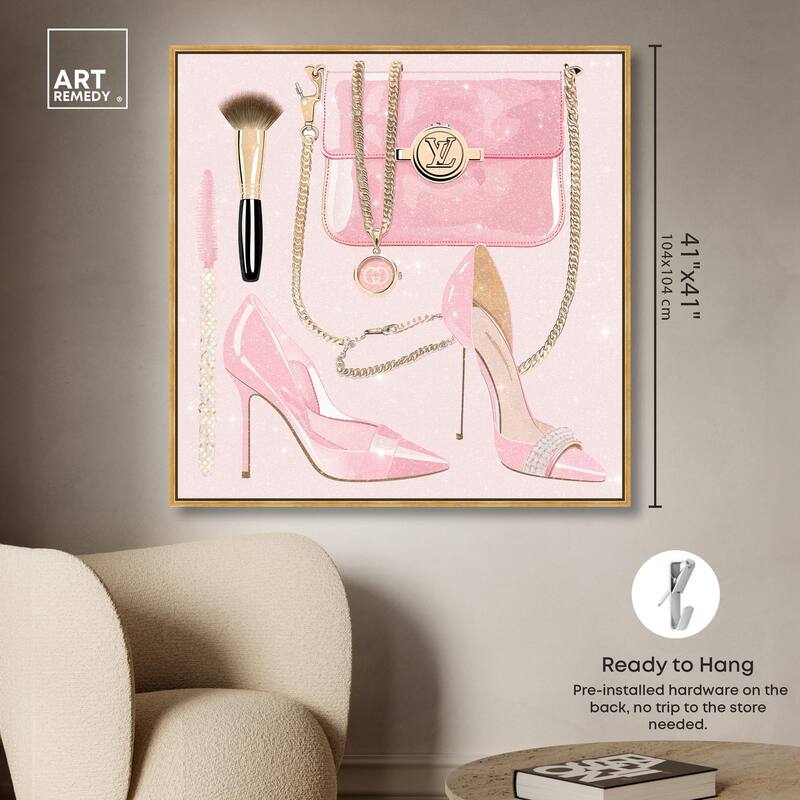 Her Favorite Choices Canvas by Art Remedy