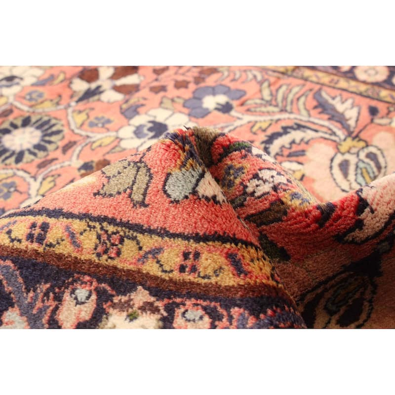 ECARPETGALLERY Hand-knotted Anadol Red Wool Rug - 2' 7" x 9' 4"