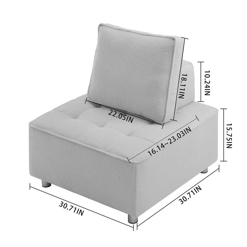 Living room single seat sofa chair