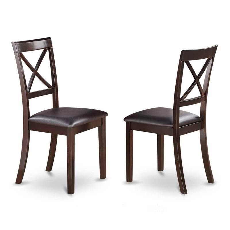 Round Dining Table Set with Chairs - 36 Inch Kitchen Table & 2 Dining Chairs