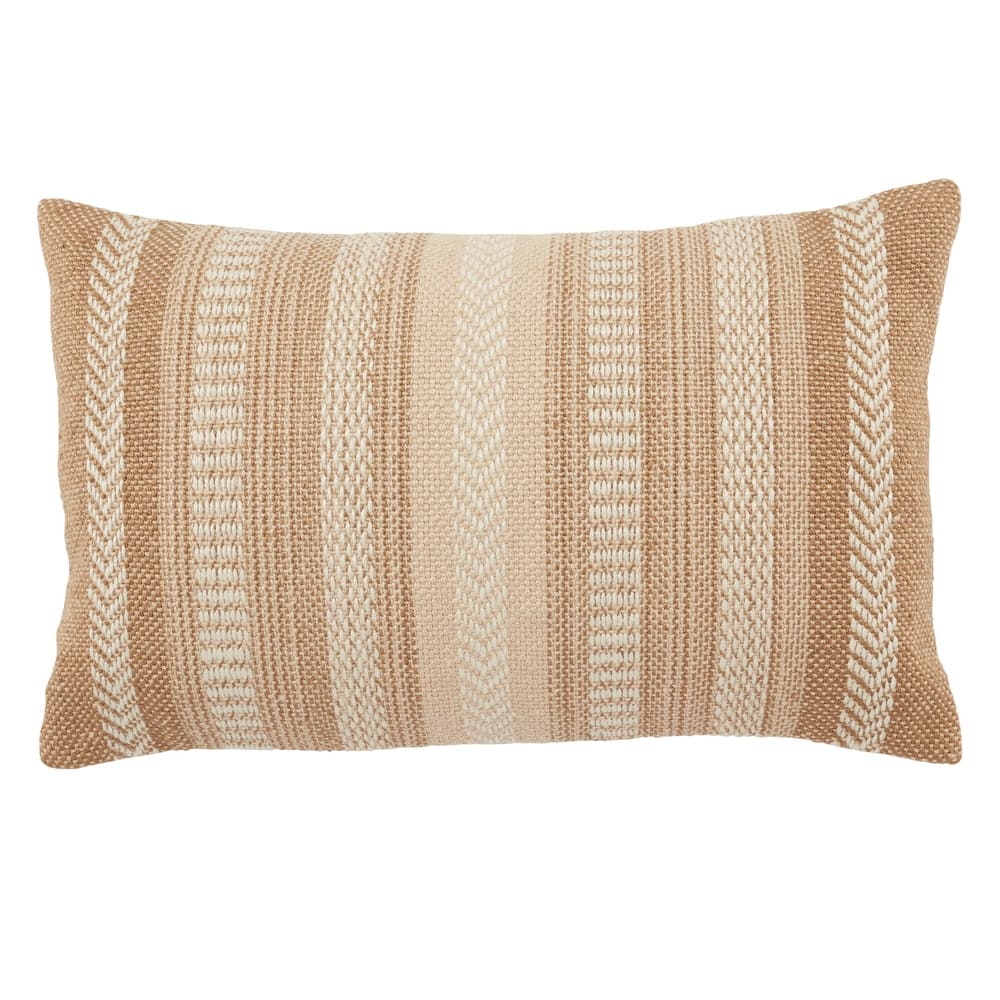 Papyrus Striped Indoor/ Outdoor Lumbar Pillow