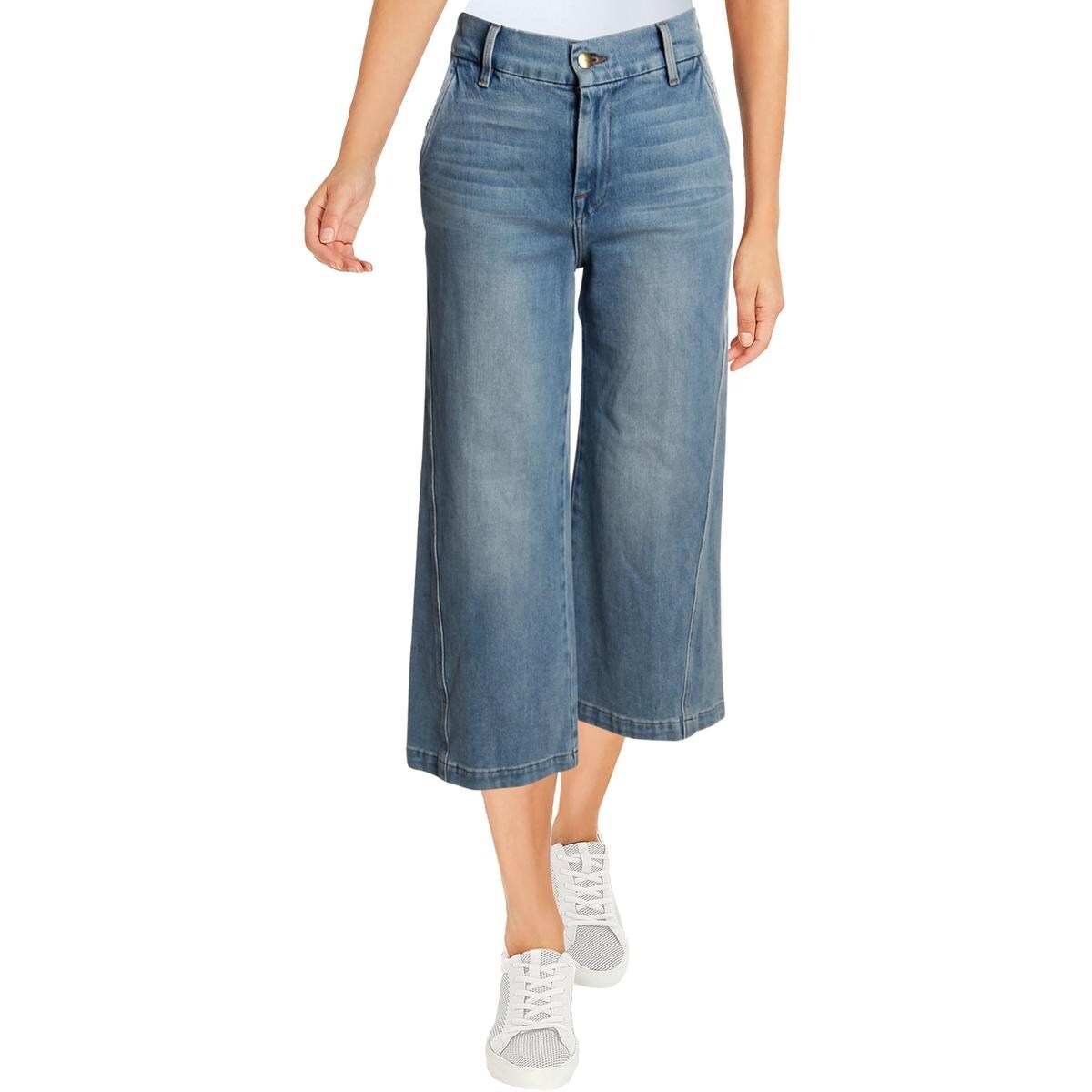 frame denim wide leg jeans