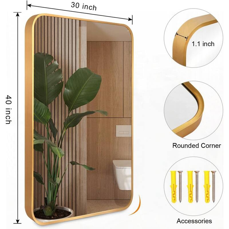 Rectangular Bathroom Wall Mirror
