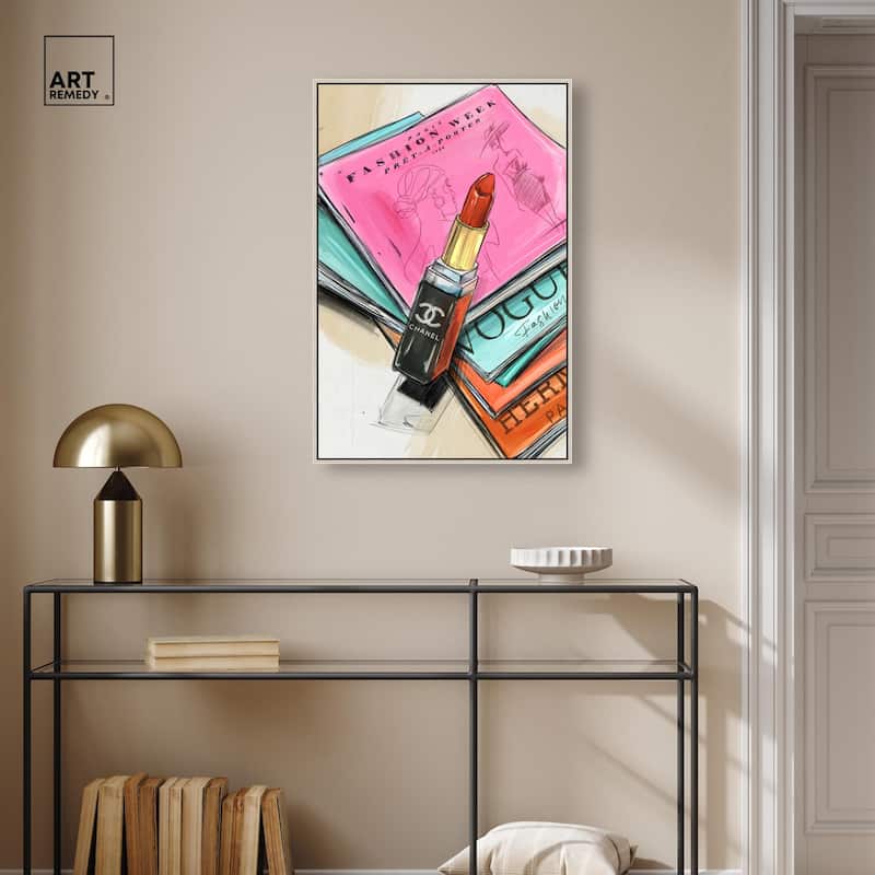Fashion Sketches Canvas by Art Remedy