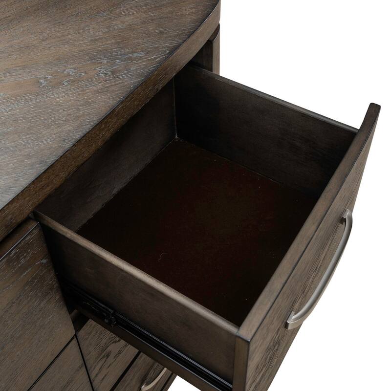 Liberty Furniture Cascade Falls Oak Wood Dresser, Optional Mirror