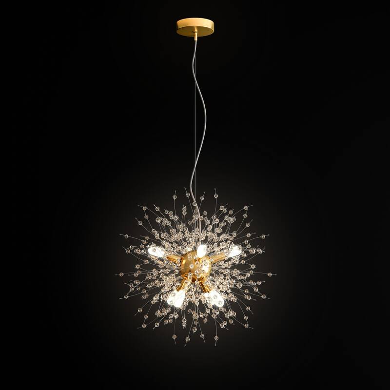 9-Light Firework Dandelion Sputnik Chandelier Light
