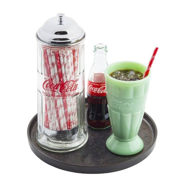 Shop Tablecraft Coca Cola Ice Cream Float Serving Set 11 Piece Set Overstock 32063576