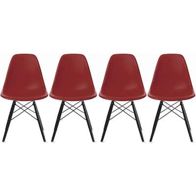 Red Plastic Kitchen Dining Room Chairs Online At Plastic Kitchen Dining Room Chairs