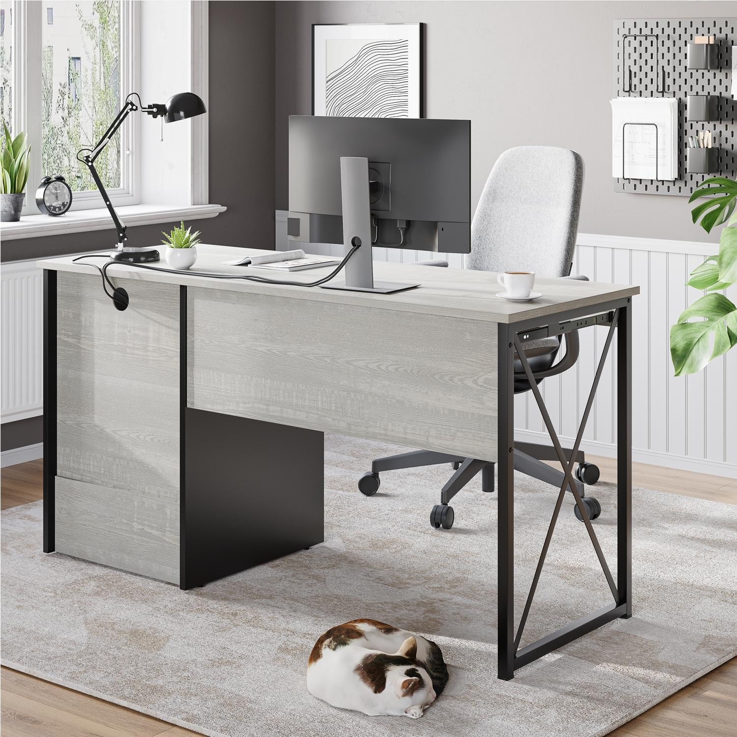 42 inch computer desk with keyboard tray sale