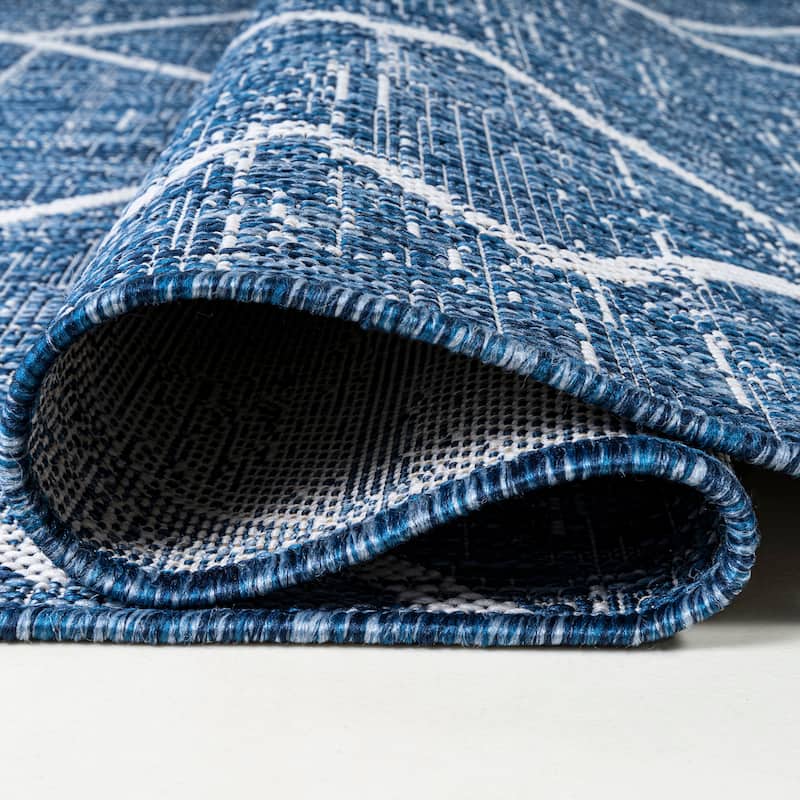 JONATHAN Y Derya Tribal Diamond Trellis Indoor/Outdoor Area Rug