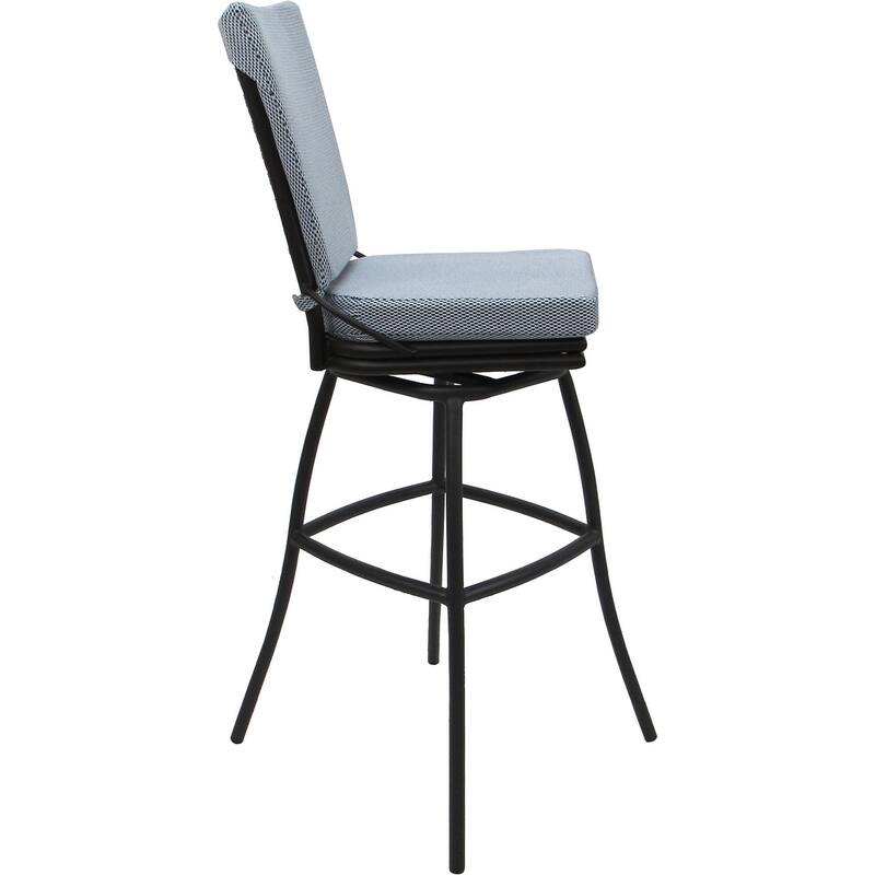 Outdoor Patio Counter 26" 30" Extra Tall 34" Bar Stool - Ofir Armless