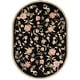 preview thumbnail 51 of 52, SAFAVIEH Handmade Chelsea Alexandr Floral French Country Wool Rug 4' x 6' Oval - Black