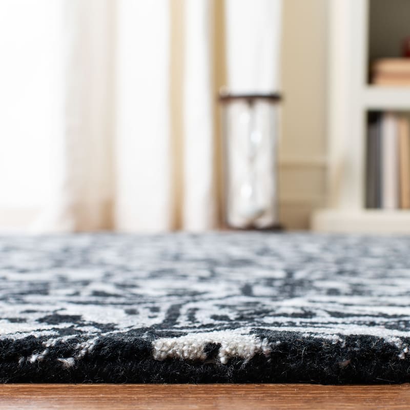 SAFAVIEH Handmade Allure Nazire Modern Floral Wool Rug